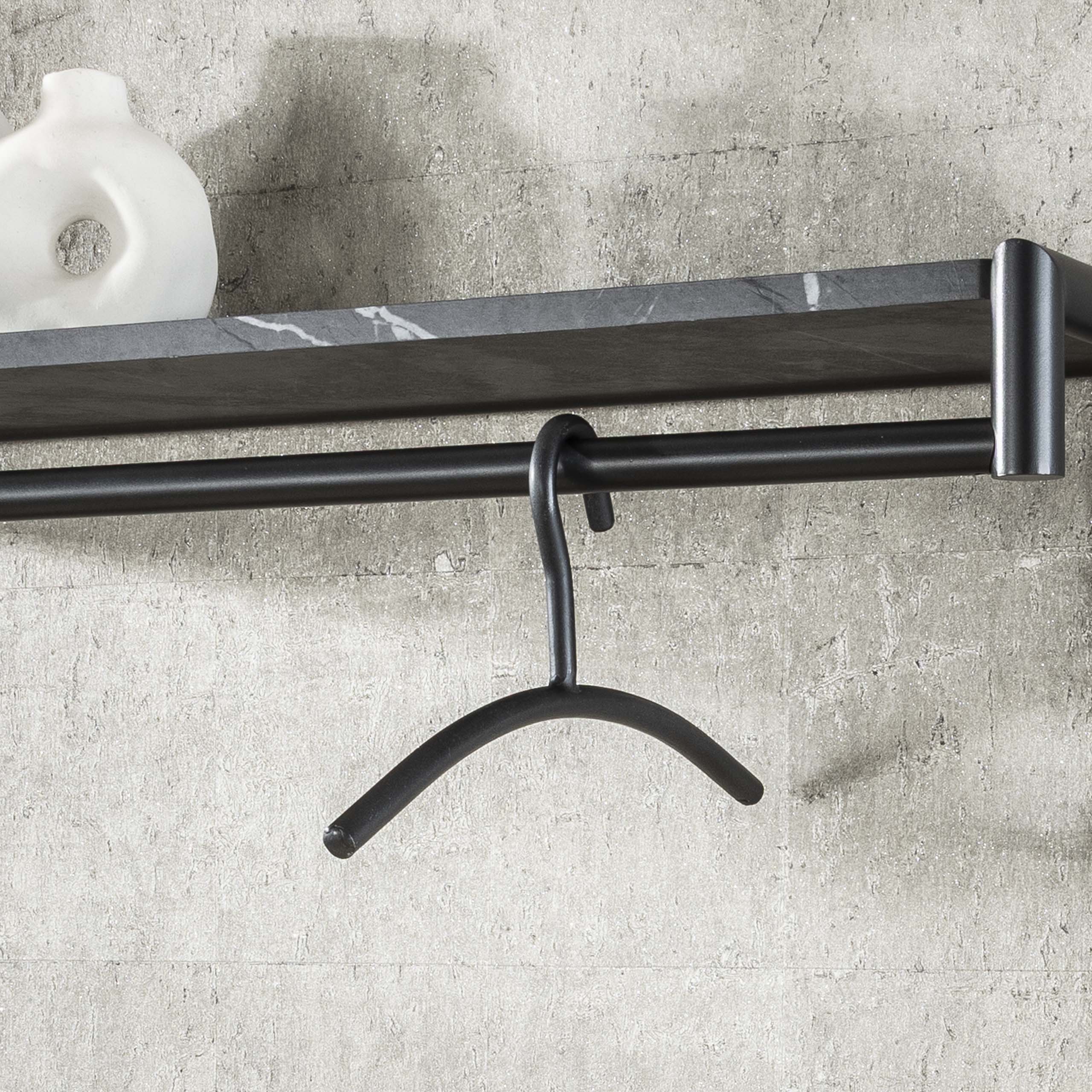 Cintre Tubra - emballé par 6 - Gunmetal