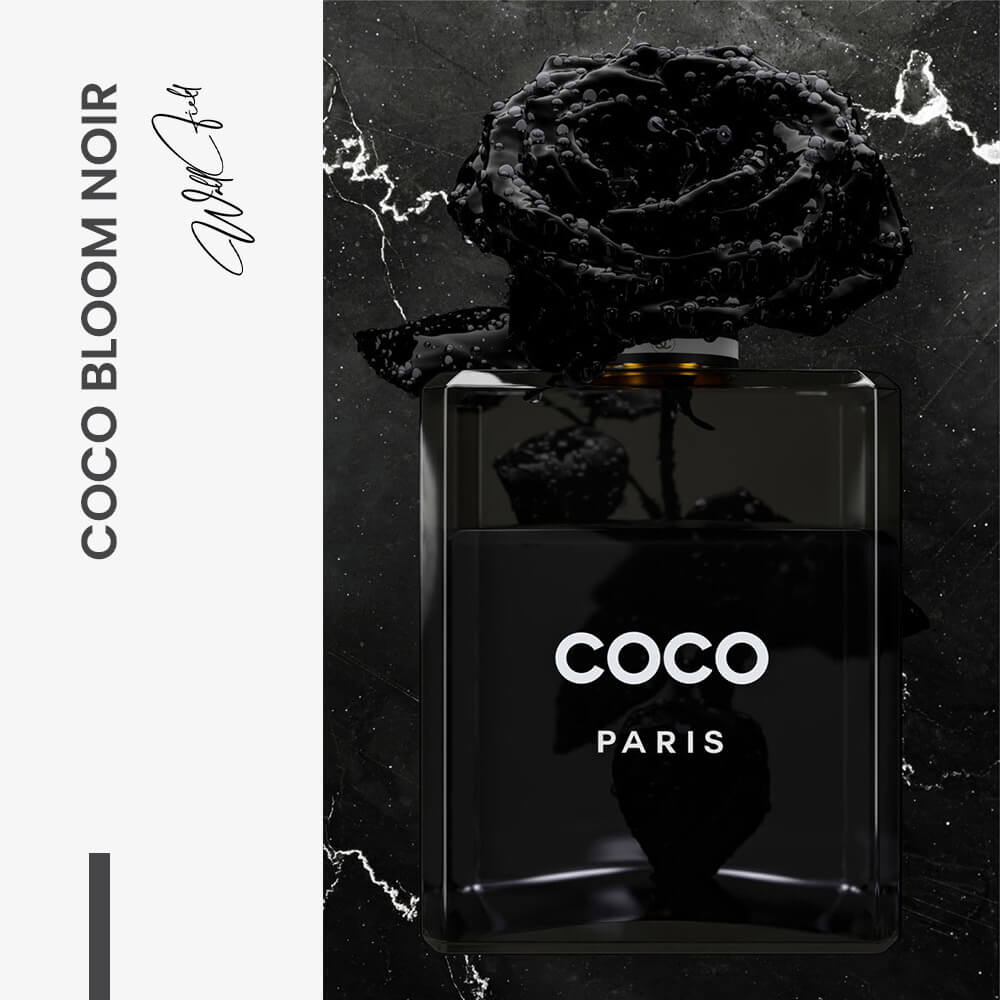COCO Bloom Noir – Verre