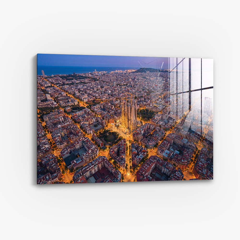 Barcelona View I - Verre
