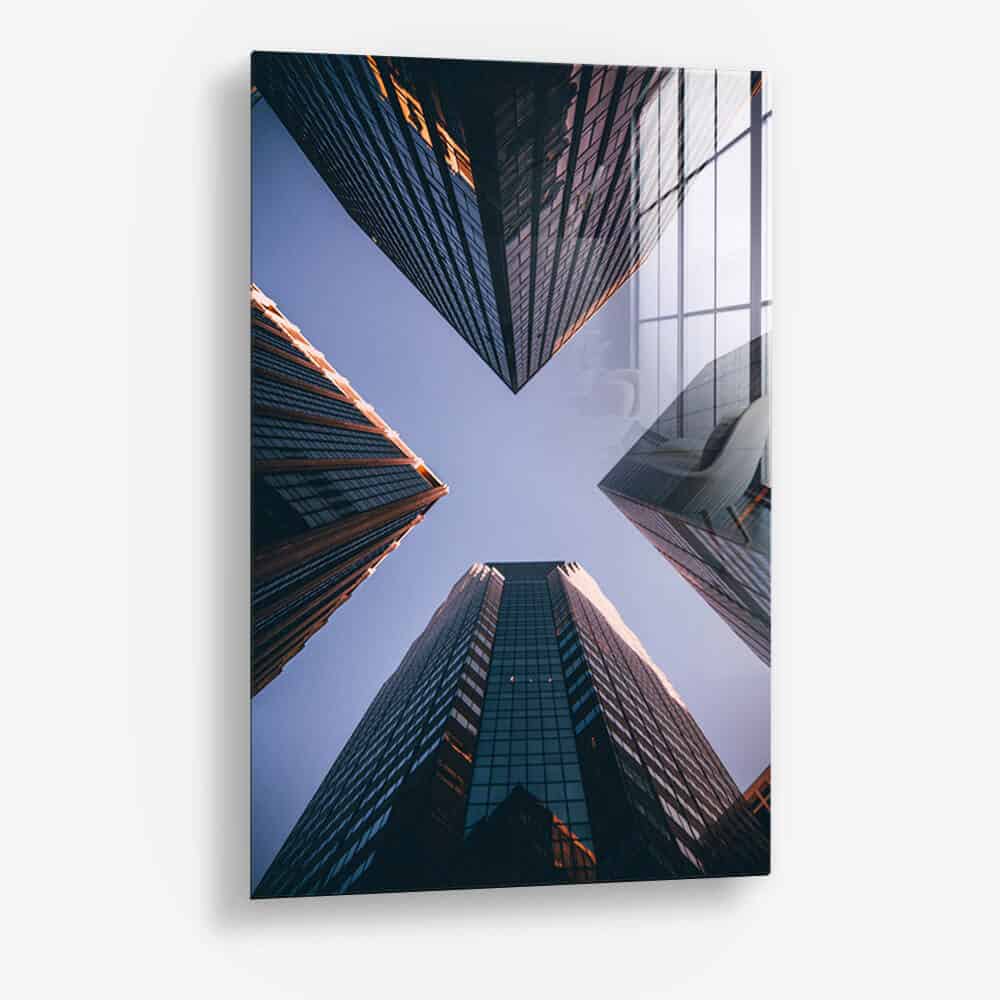 Abstract towers - Verre