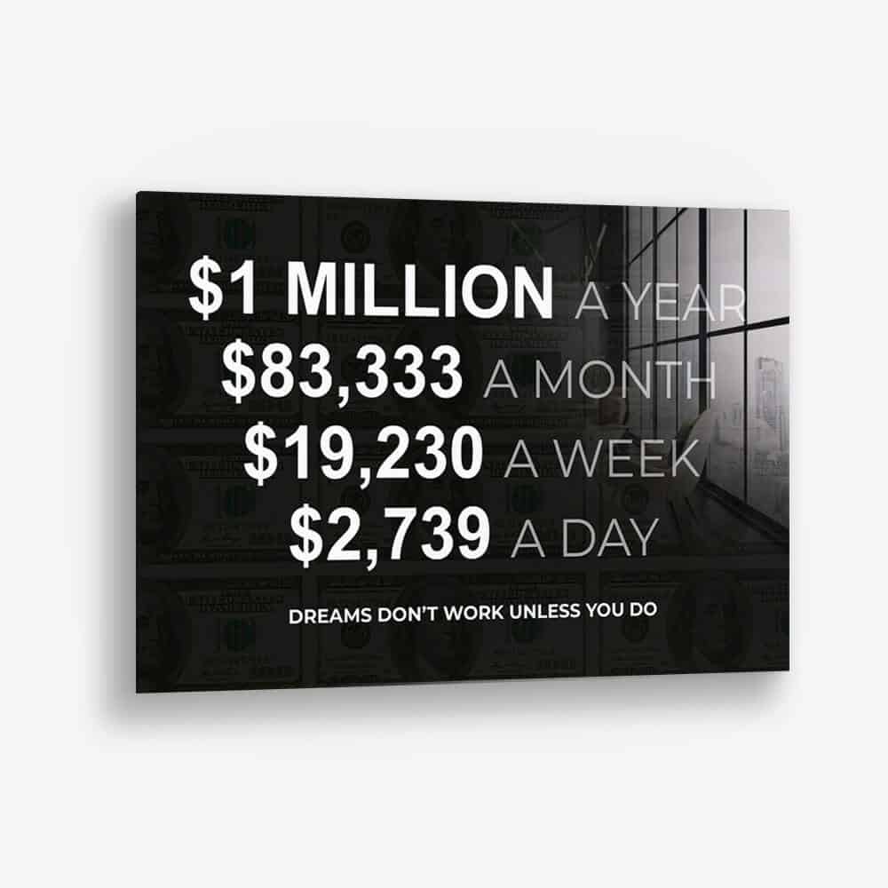 One Million - Verre