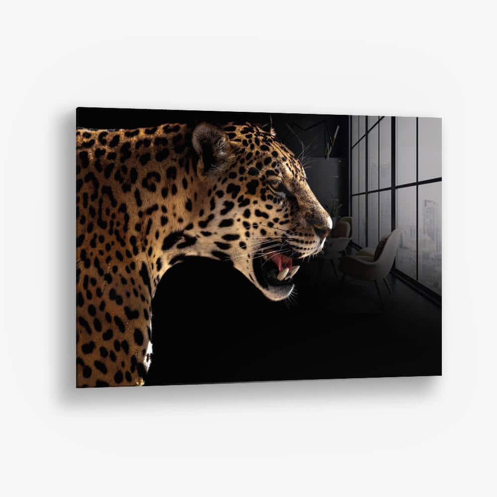 Horizontal Jaguar – Verre
