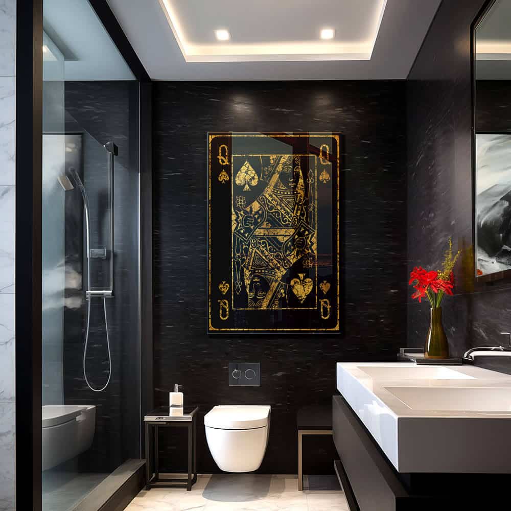 Golden Card Q – Verre