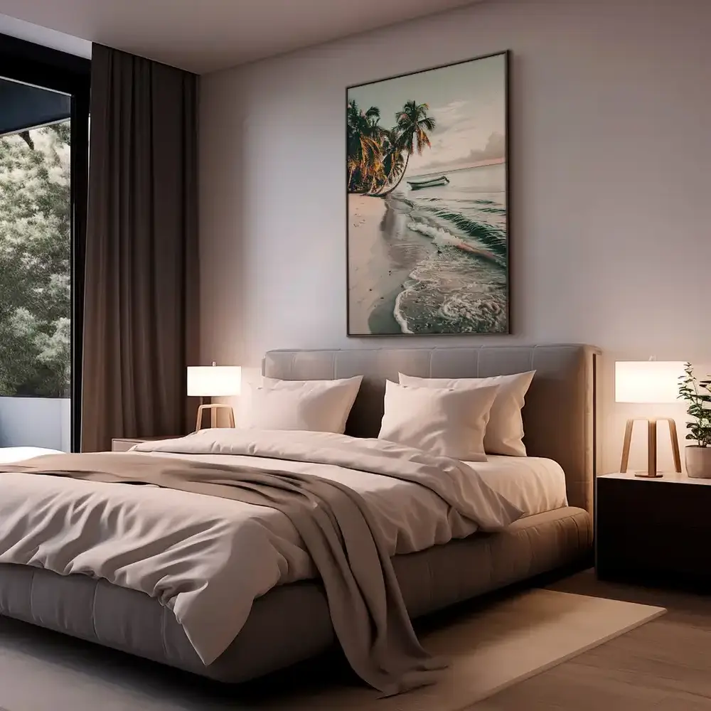 "Palm Dusk Shore"