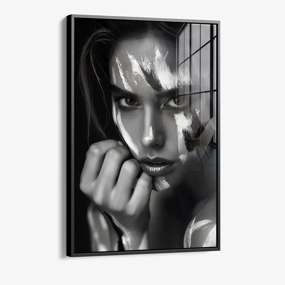 Painted Face – Verre