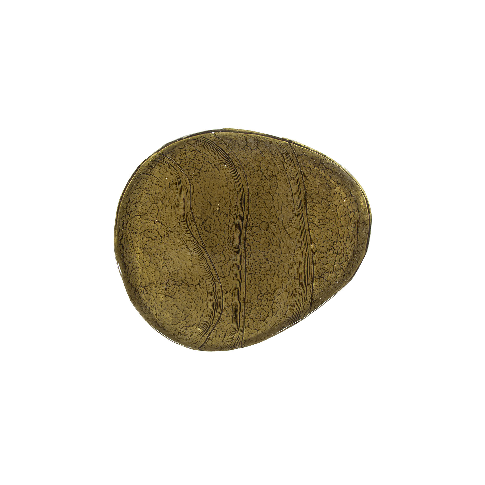 Table d'appoint Eclipse haute - Or antique