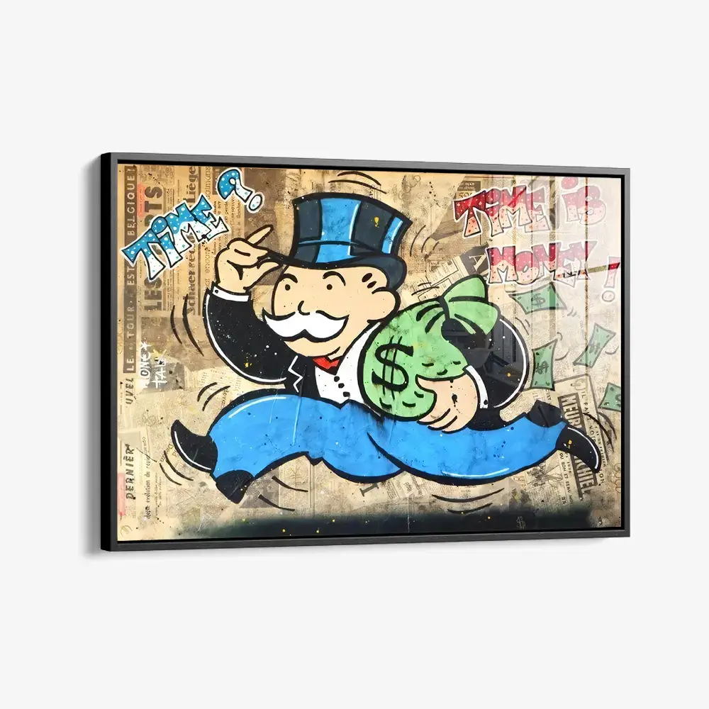 The Running Rich Man - Verre