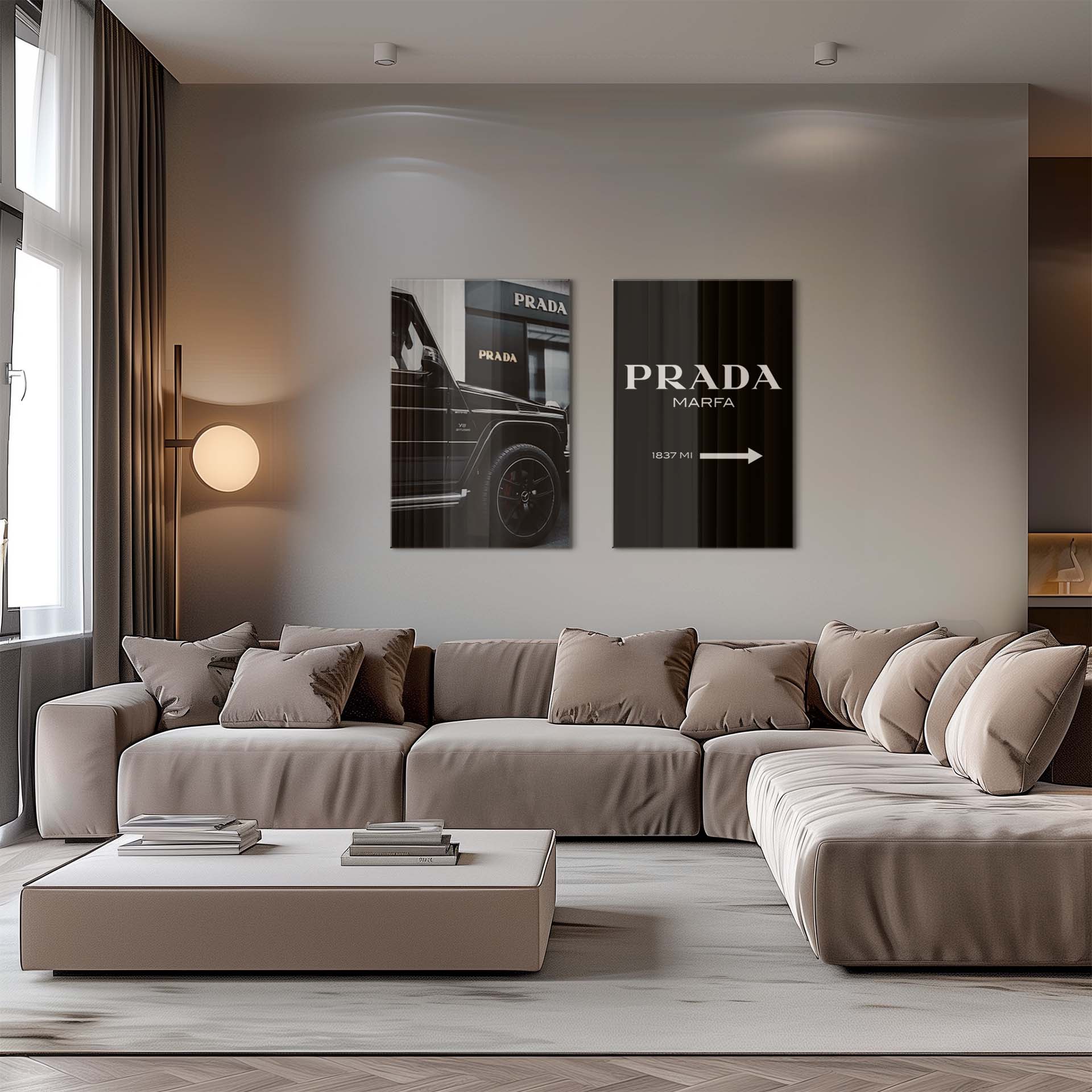 Bundle: "Prada Noir" (2x) - Verre