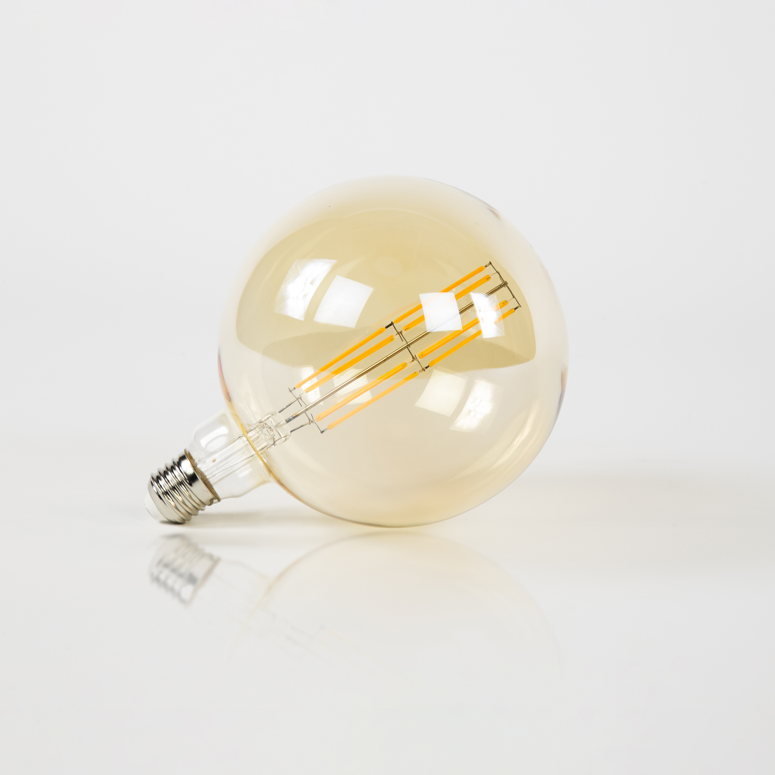 Source lumineuse Ampoule à filament LED [G150] Ø15 / Verre ambré