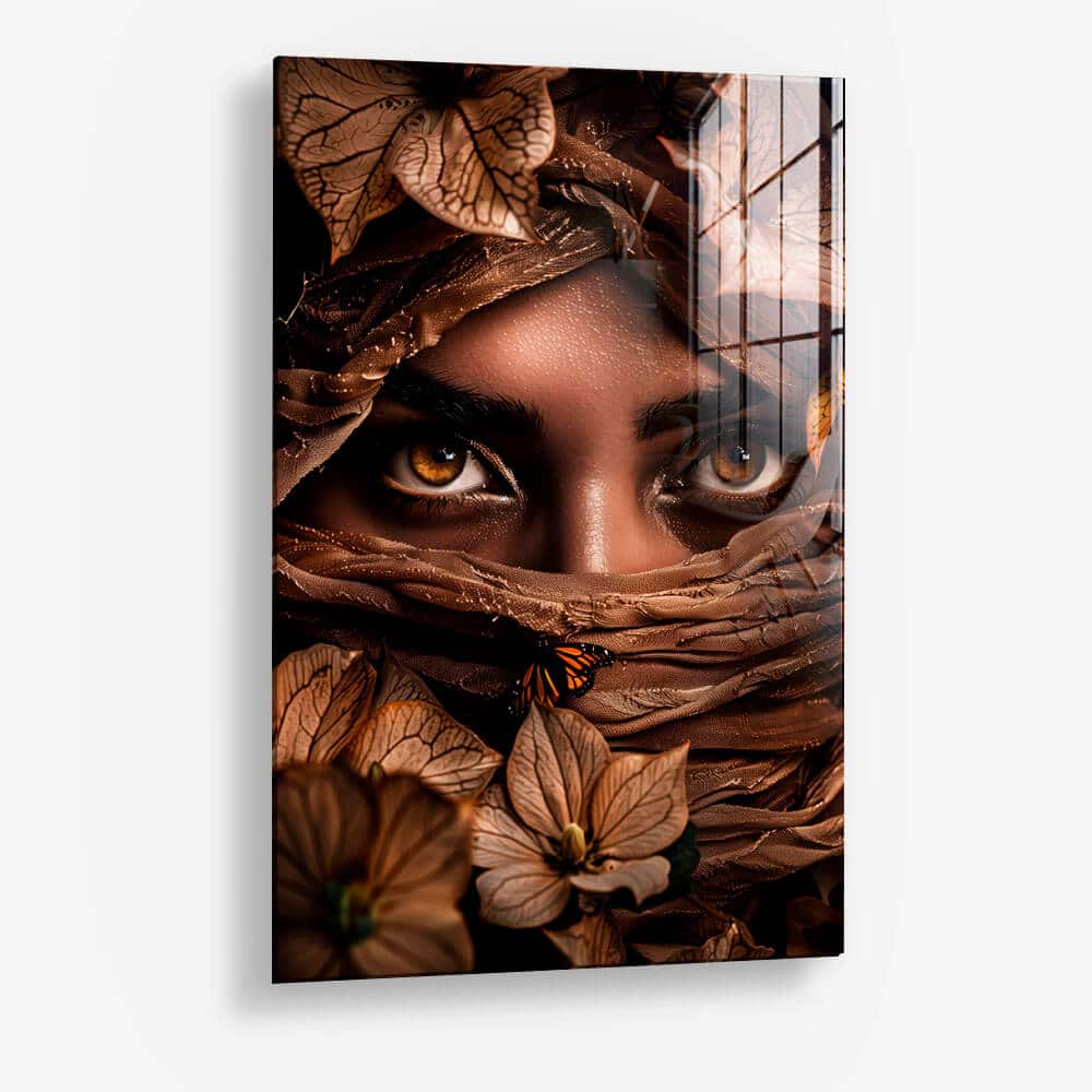Scarfed Woman – Verre