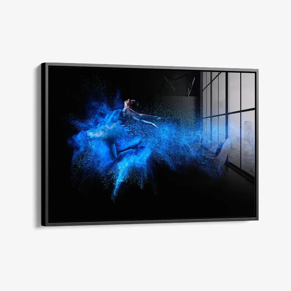 The Blue Dancer – Verre