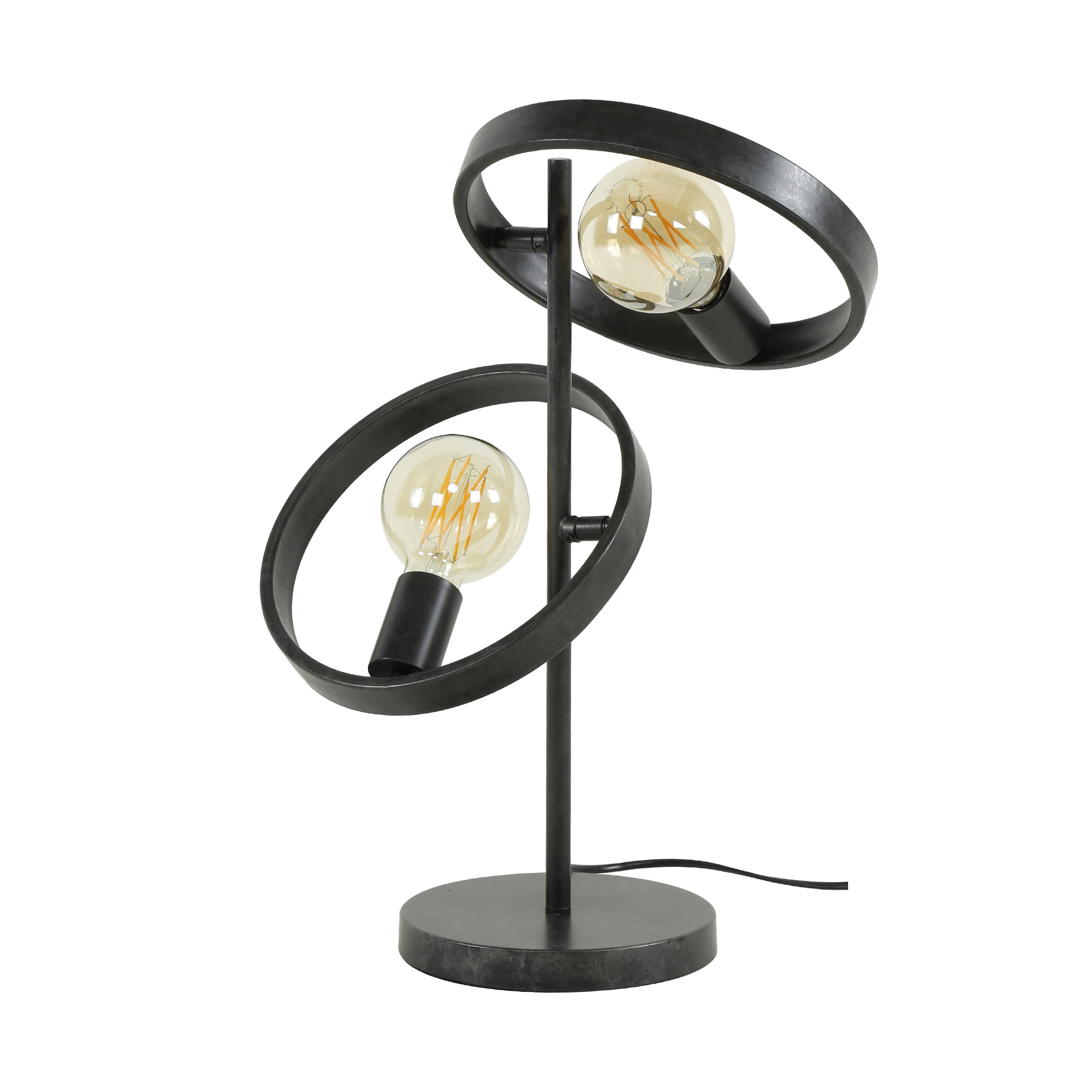 Lampe de table 2L hover / Charbon