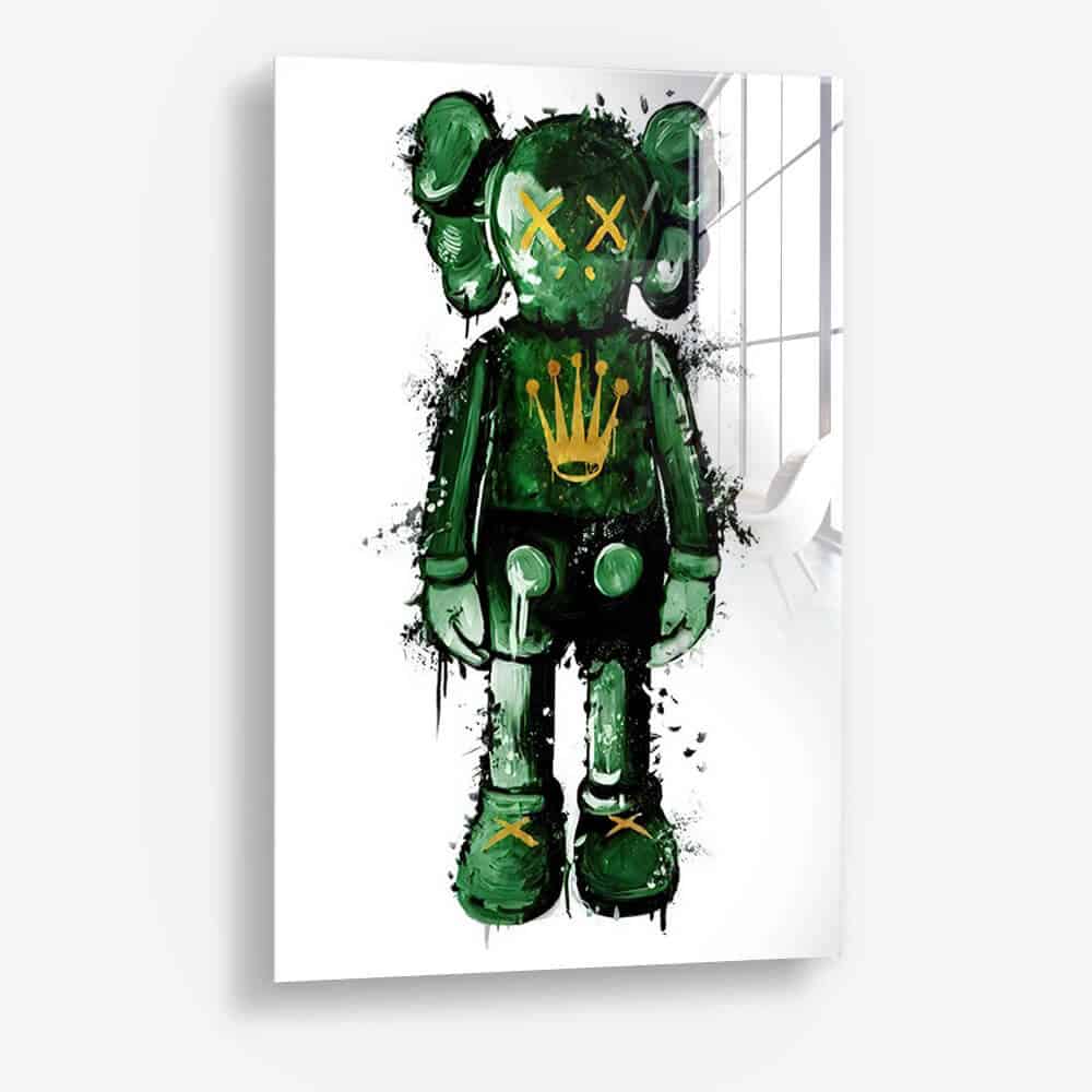 Green Hype Figure - Verre