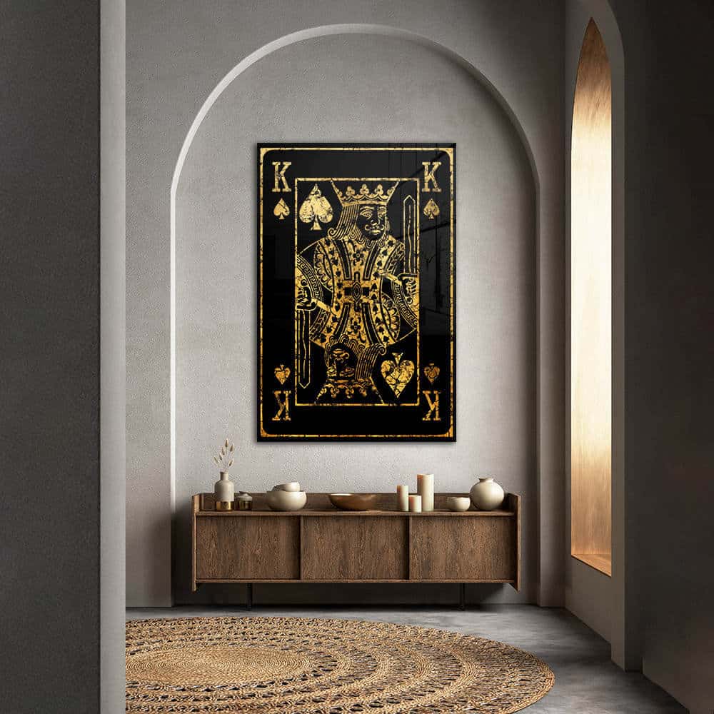 Golden Card K – Verre