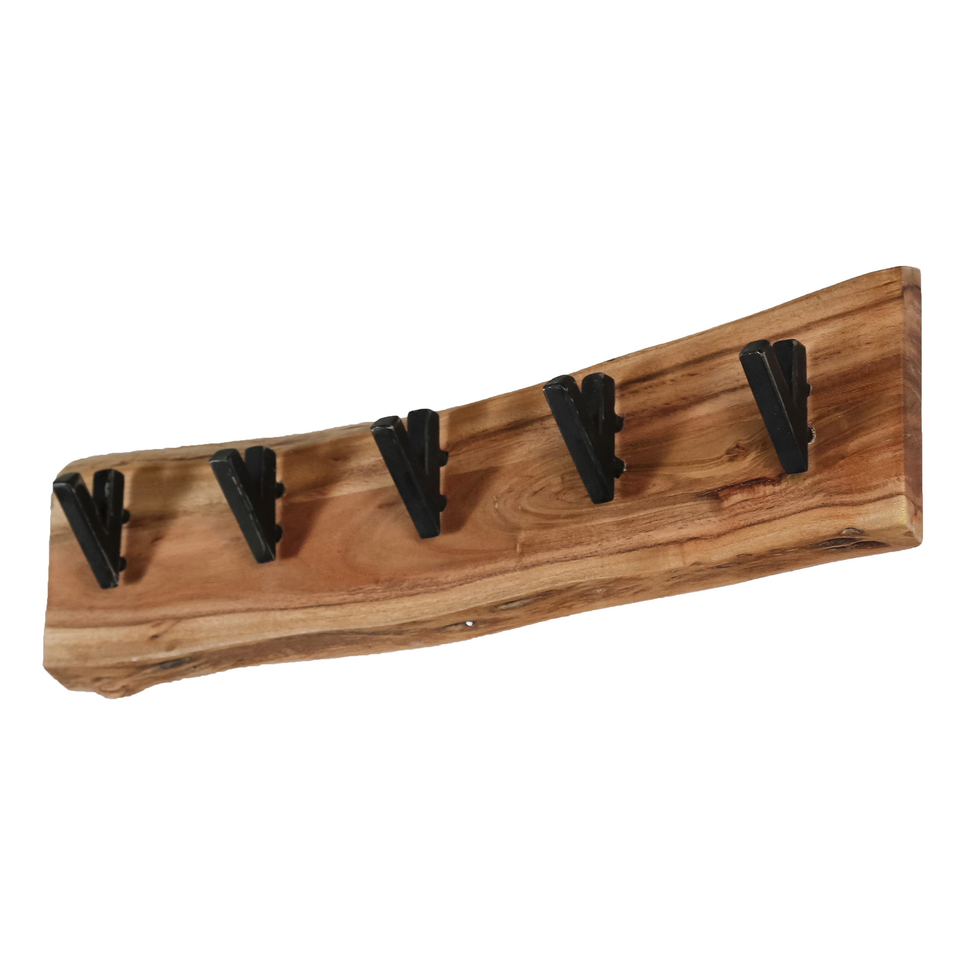 Portemanteau Short Wood 5 patères