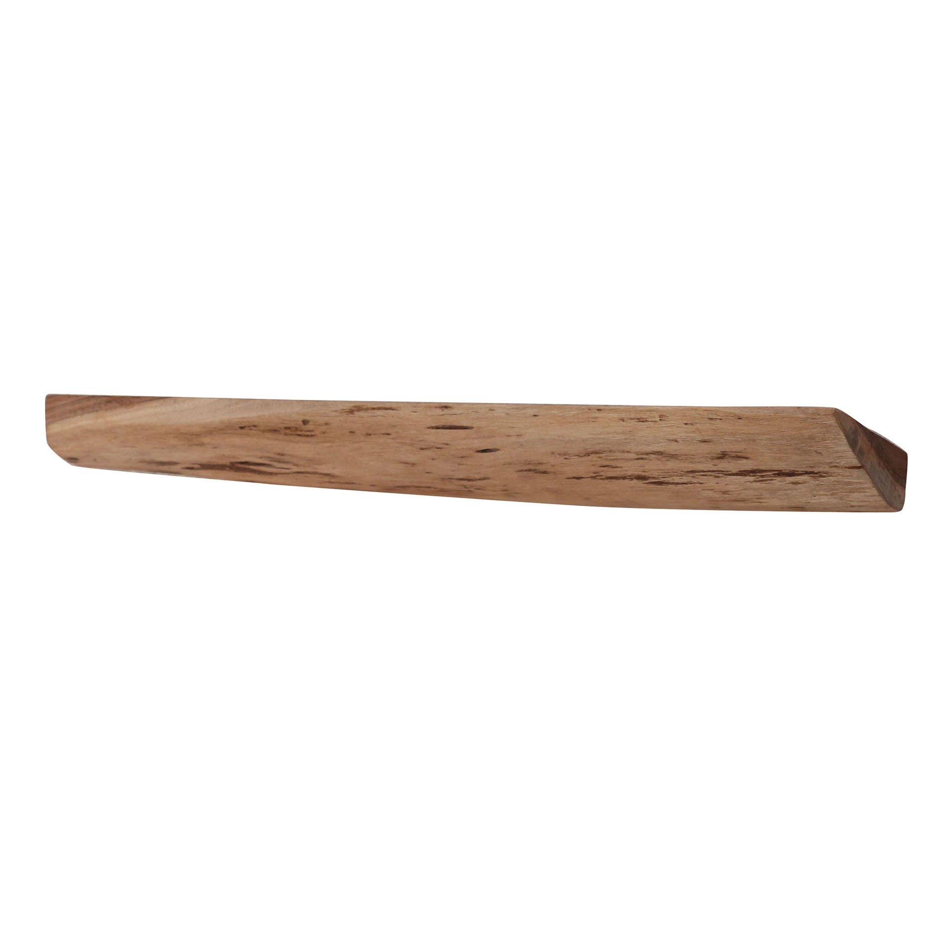 Etagère murale Edge 60 cm - lot de 3 - Acacia massif