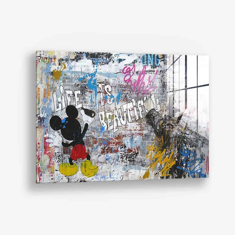 Mickey the Artist - Verre