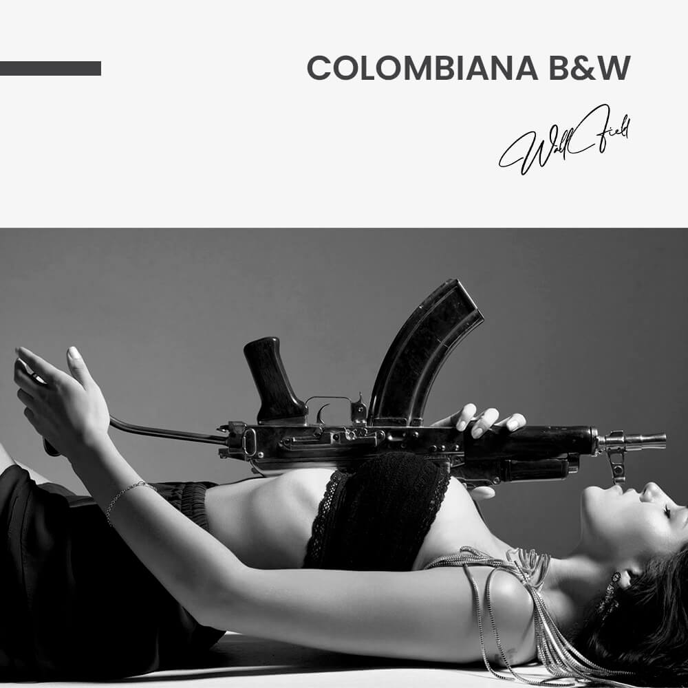 Colombiana B&W – Verre
