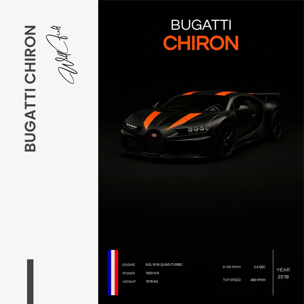 "Hypercars – Bugatti Chiron"
