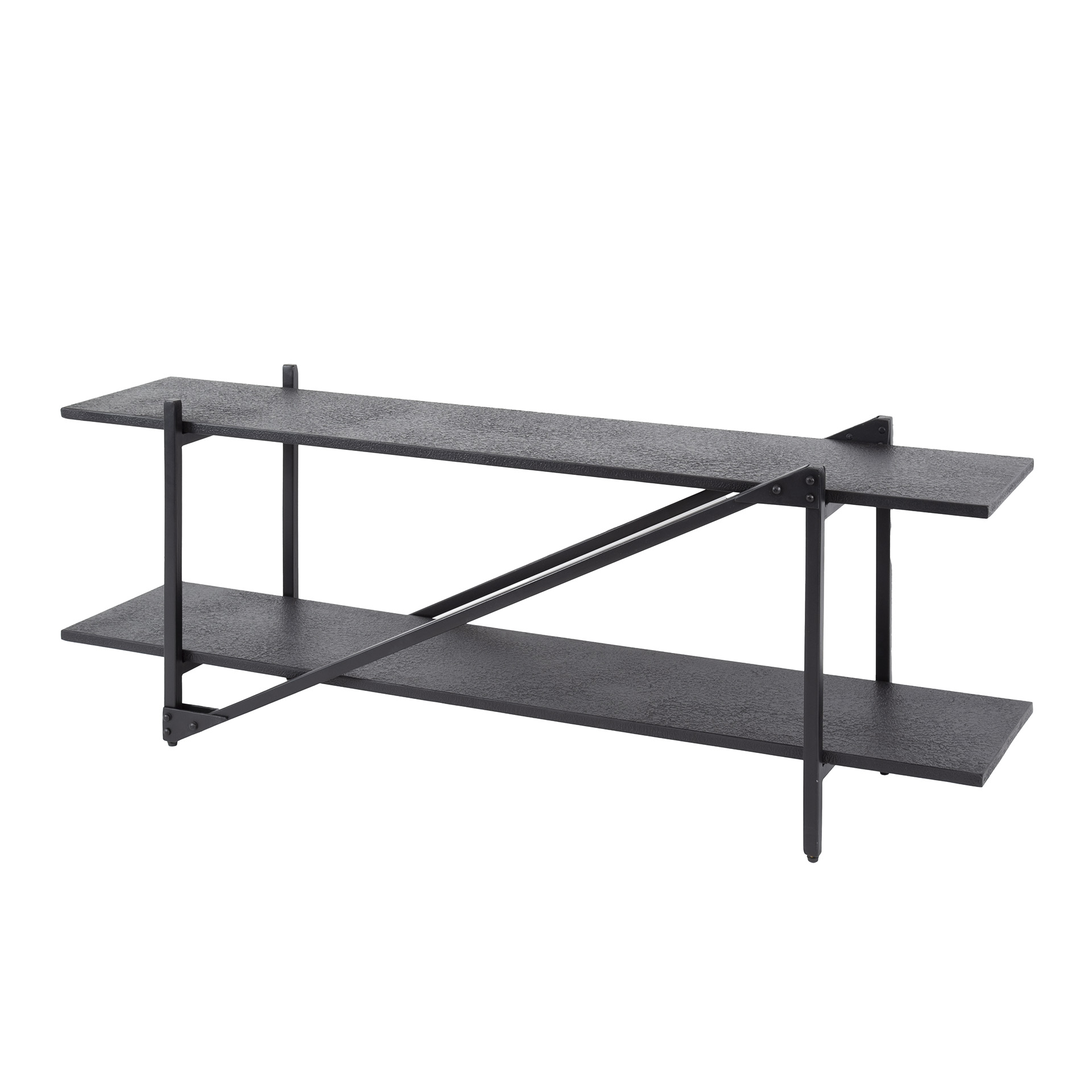 Meuble TV Piega 140 cm - Gris