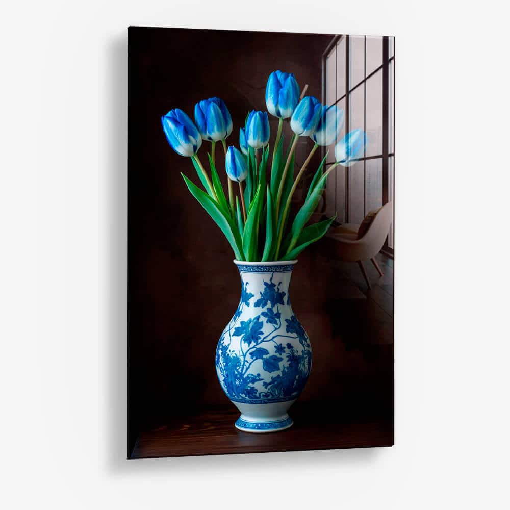 Blue Tulips – Verre