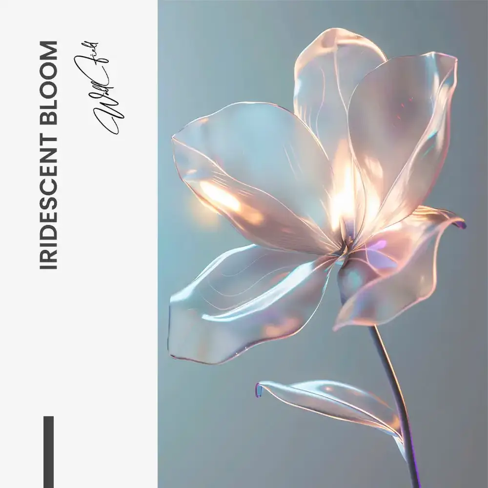 "Iridescent Bloom"