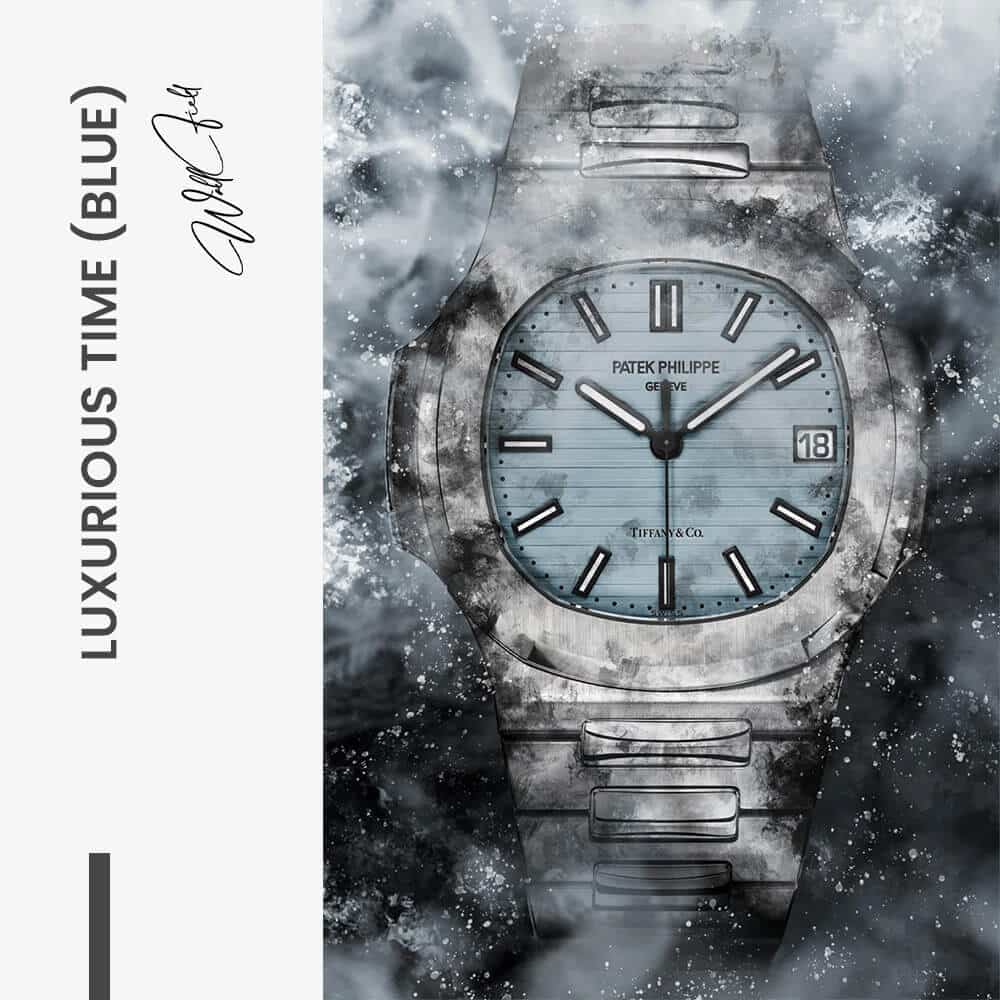 Luxurious Time (Blue) – Verre