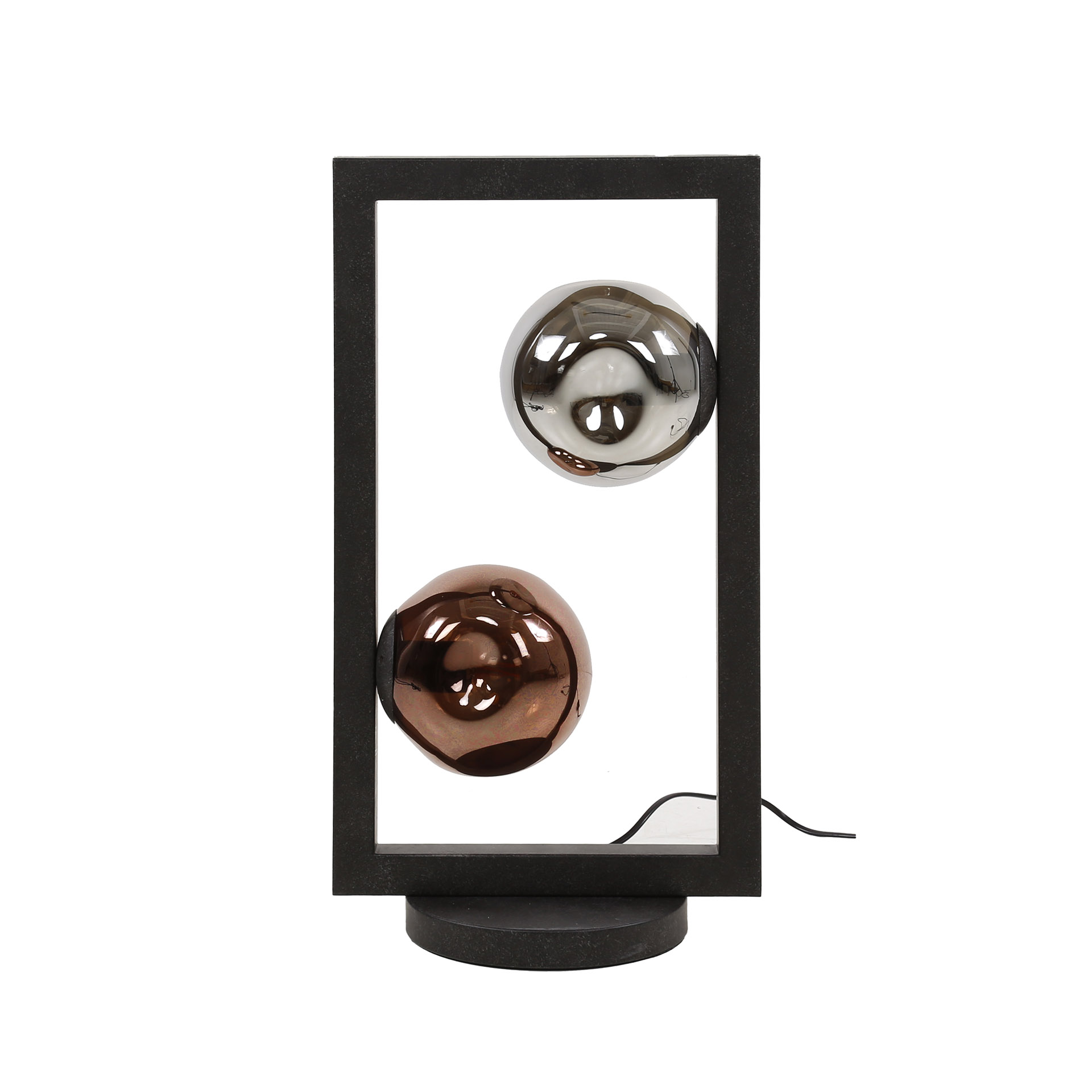 Lampe de table Stellar 2 lumières Artic noir