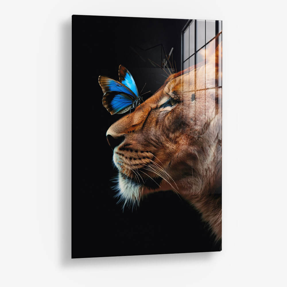 Butterfly Lioness – Verre