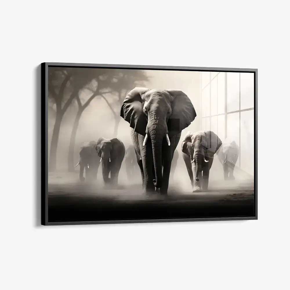 Elephant Family II – Verre