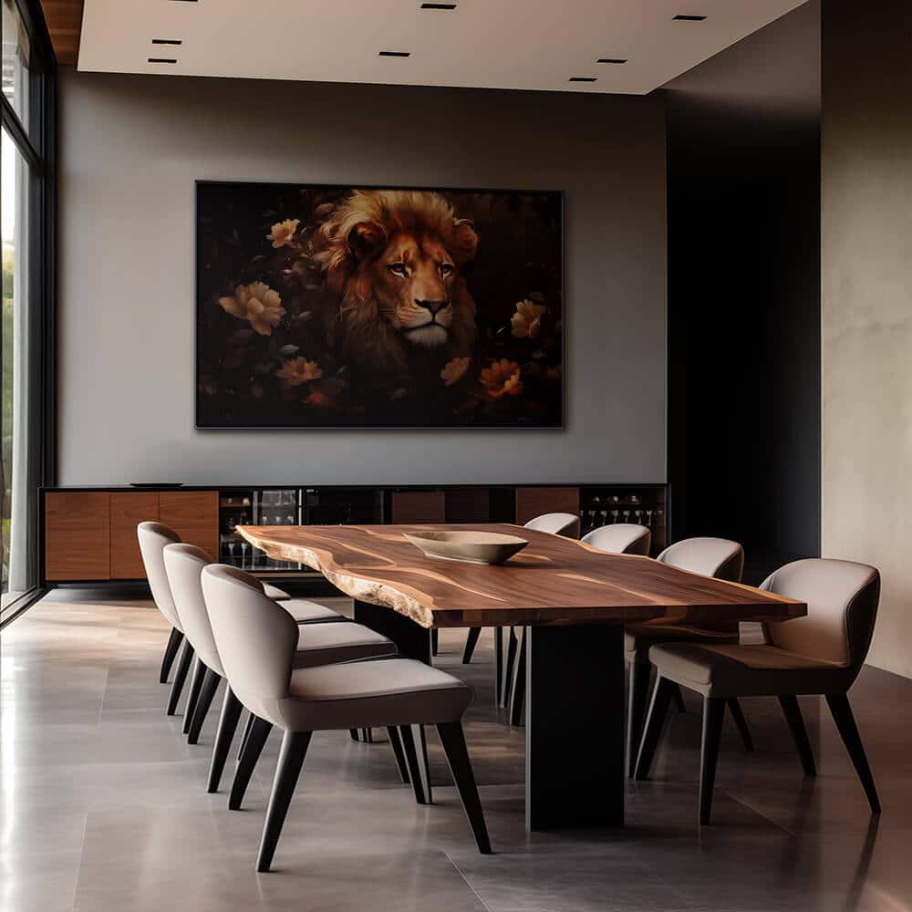 "The Painted Lion"