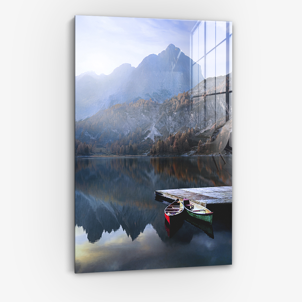 Mountain Lake I - Verre