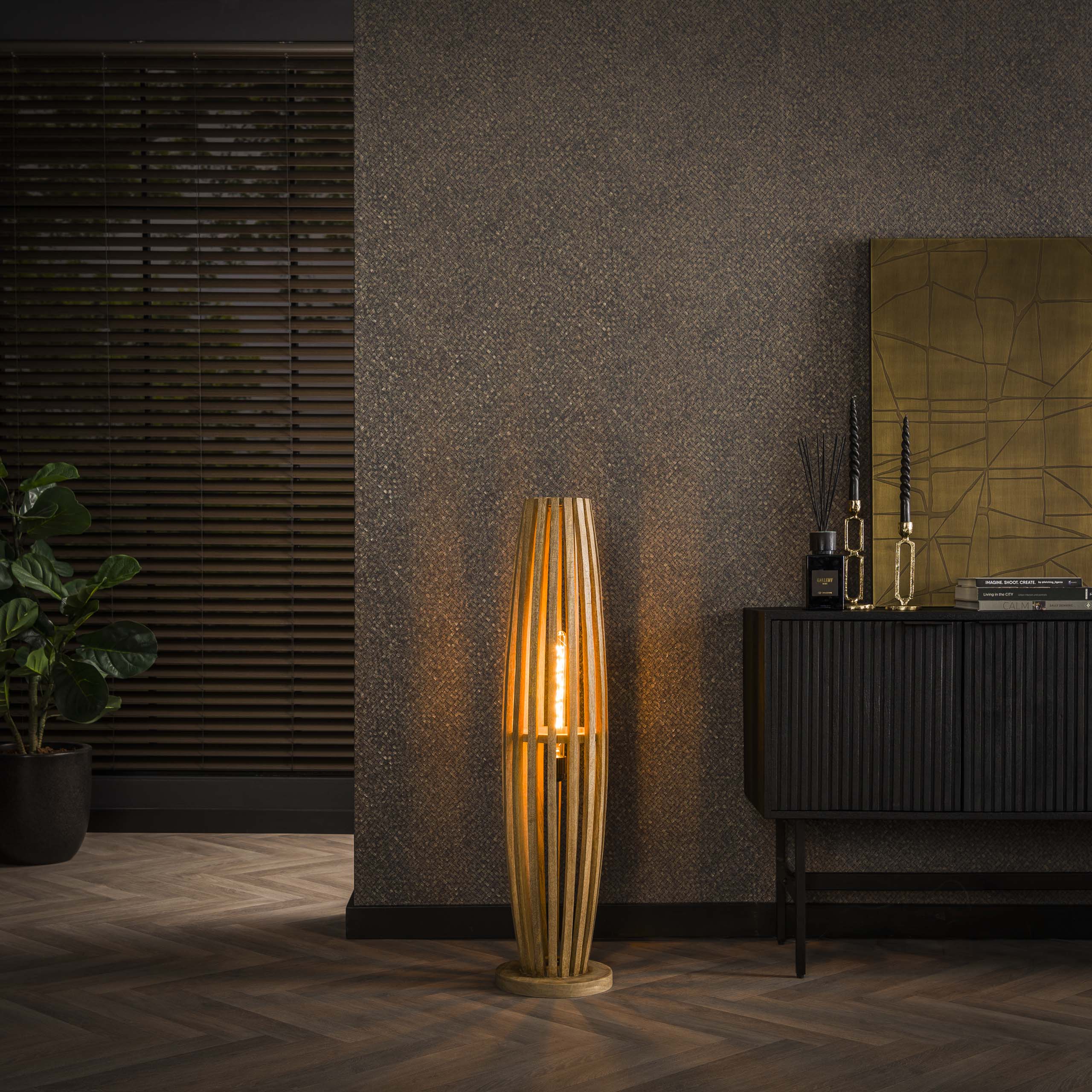Lampadaire 2L orbite / Manguier massif naturel