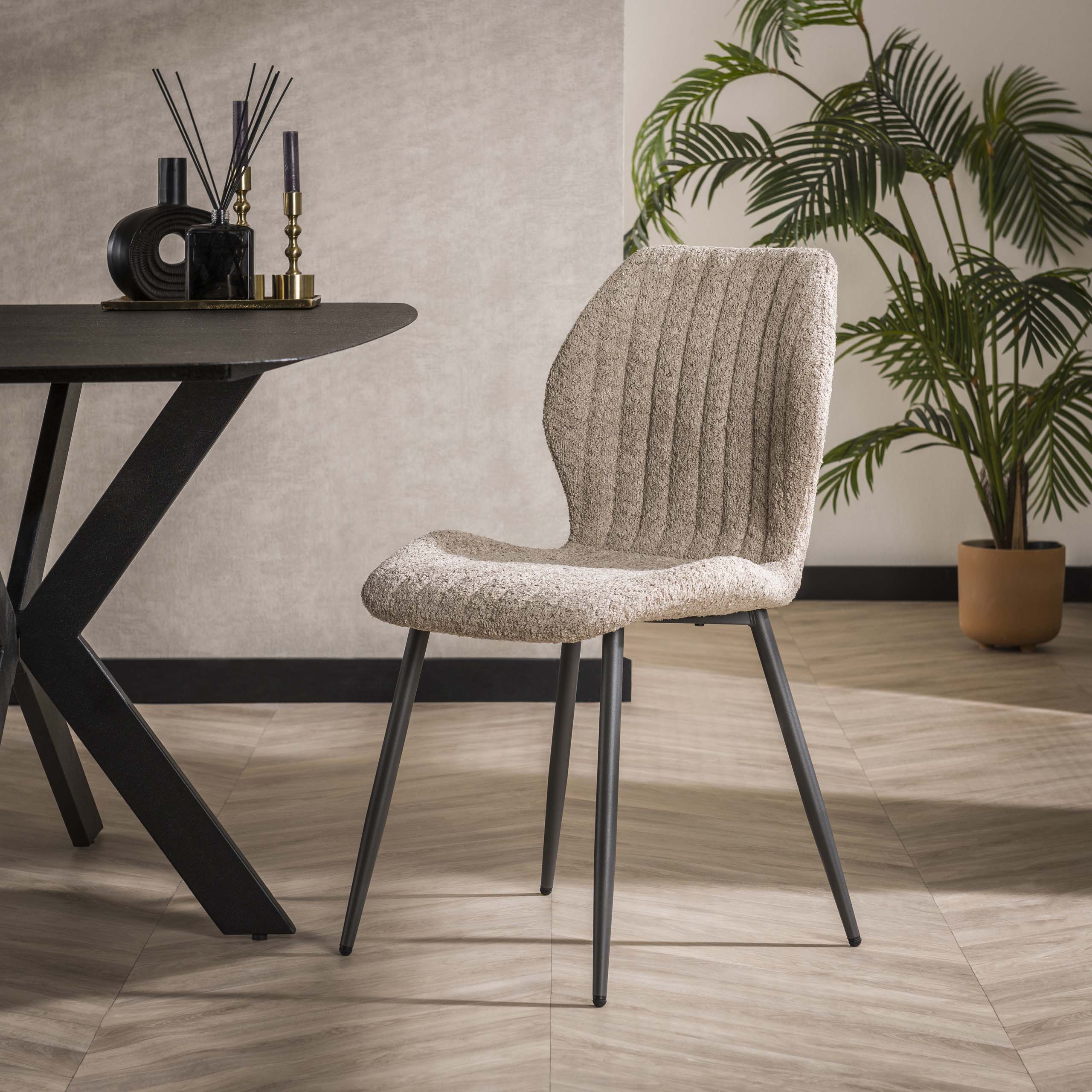 Support lombaire en boucle de chaise. VPE4 / Boucle couleur sable