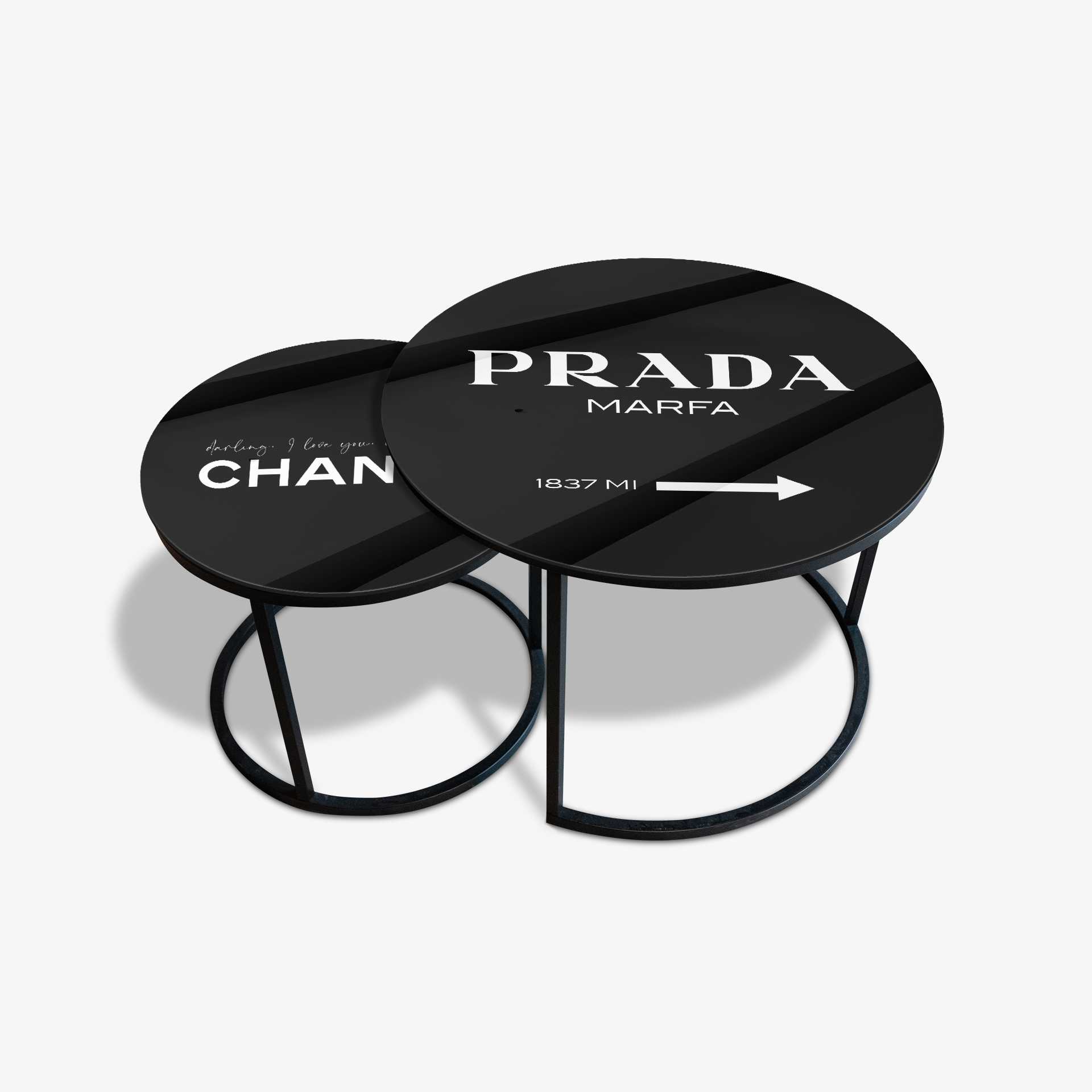 Table basse Noir - Fashion Noir