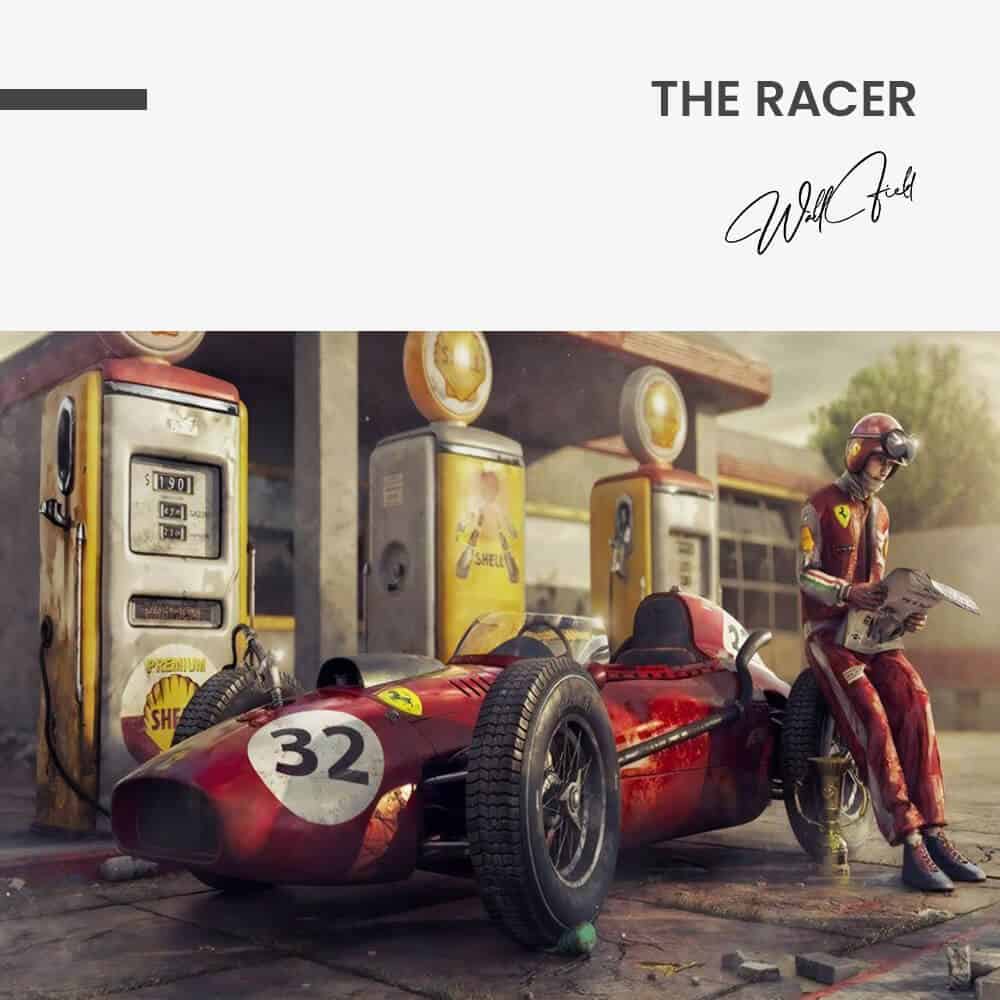 The Racer - Verre