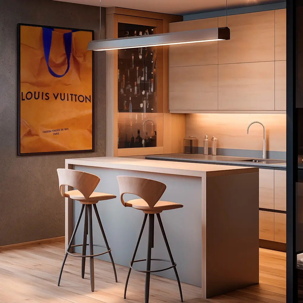 "LV Bag Poster"