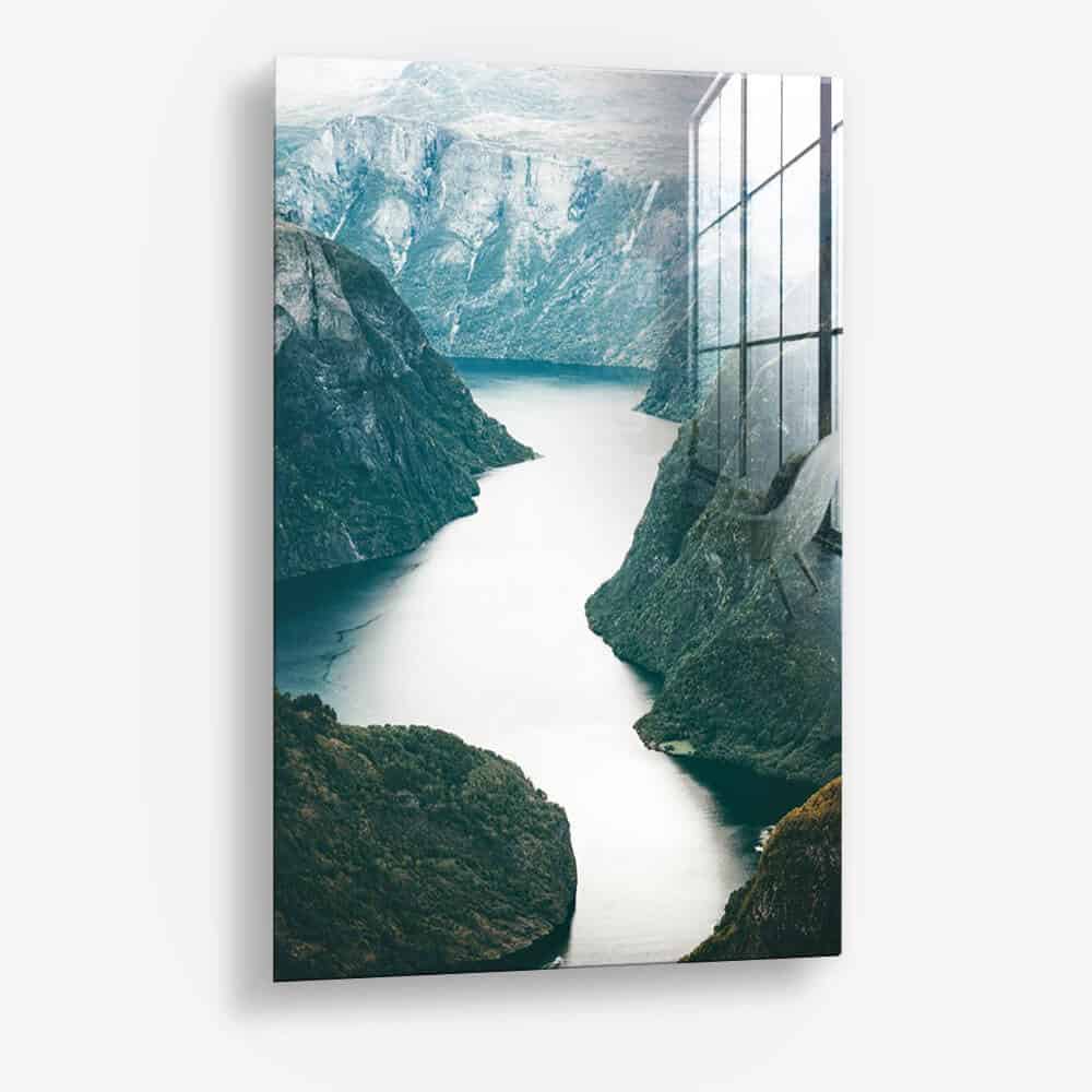 Mountain River - Verre