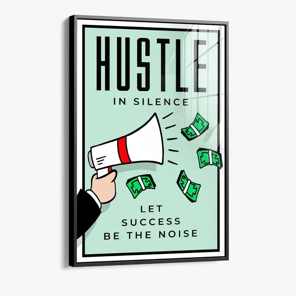 Hustle in Silence - Verre