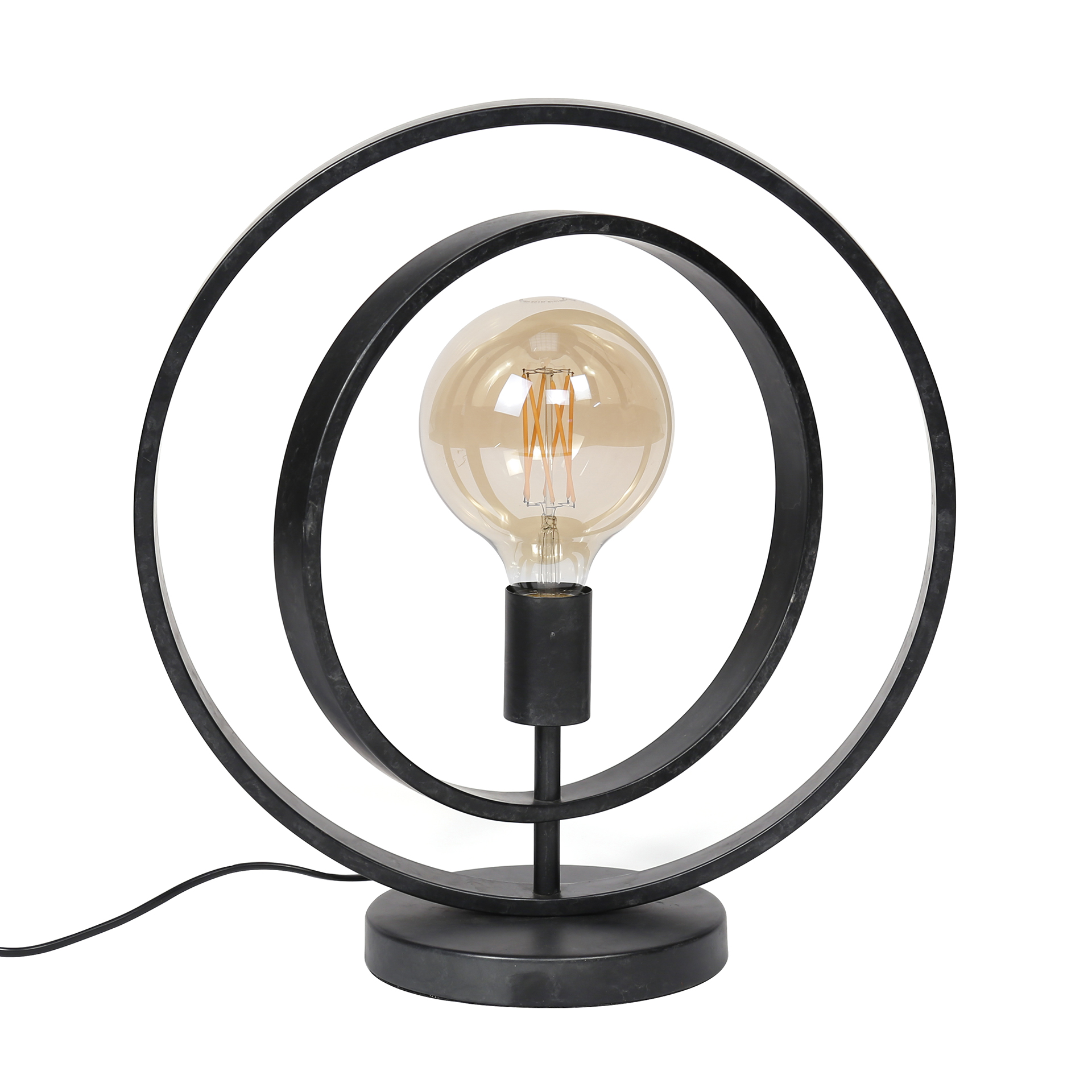 Lampe de table 1L Turn around / Charbon