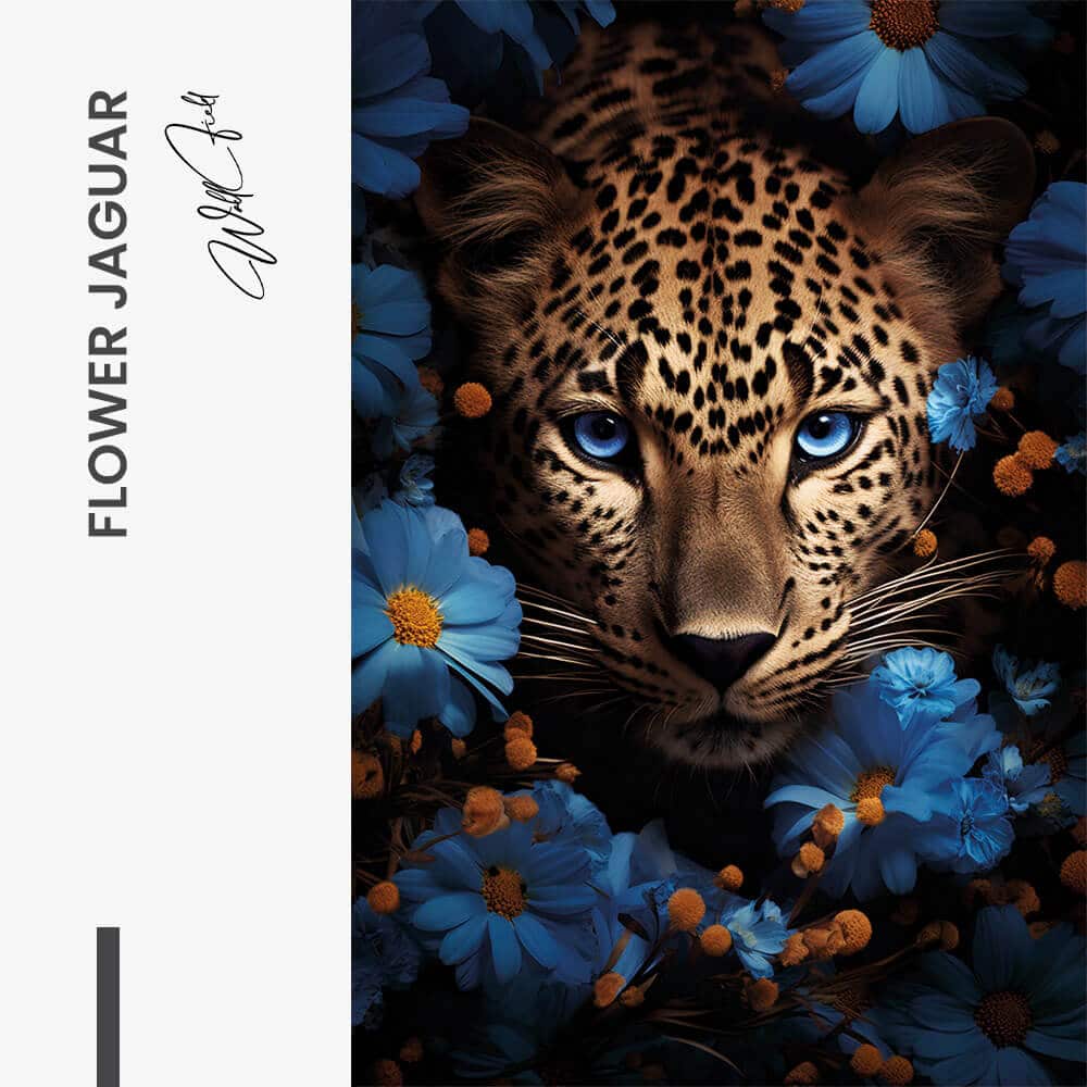 Flower Jaguar – Verre