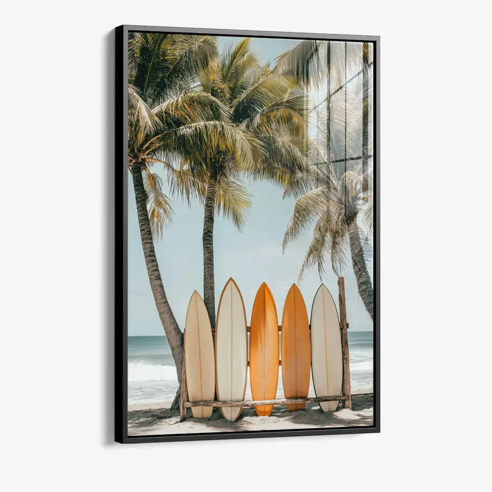 Surfboards & Palm Trees – Verre