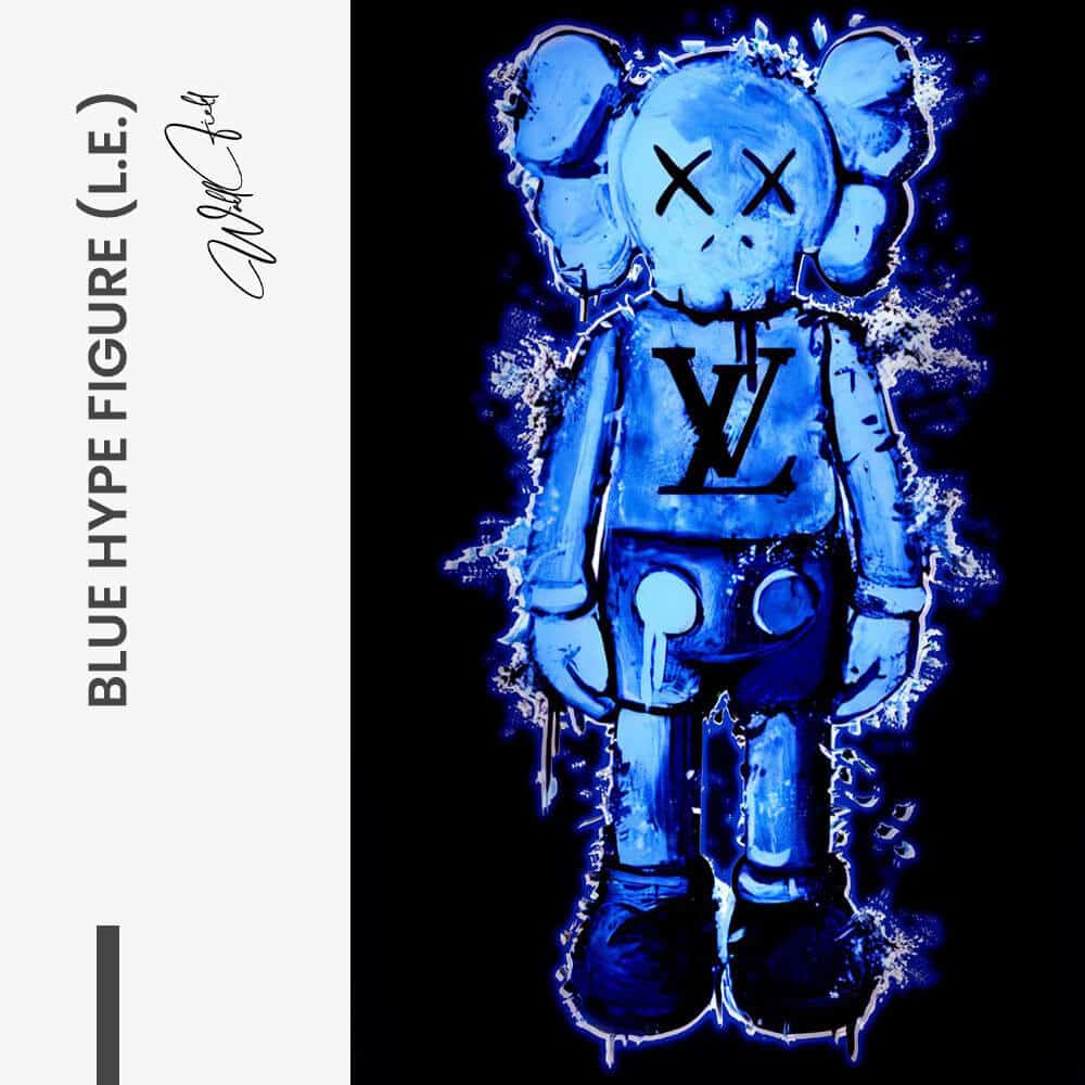 Blue Hype Figure (Limited Edition) - Verre