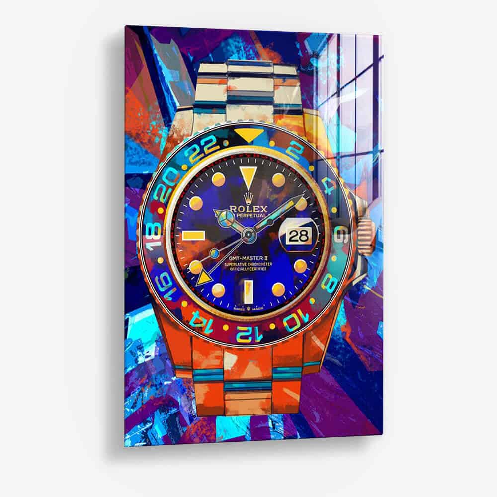 The Colored Watch - Verre