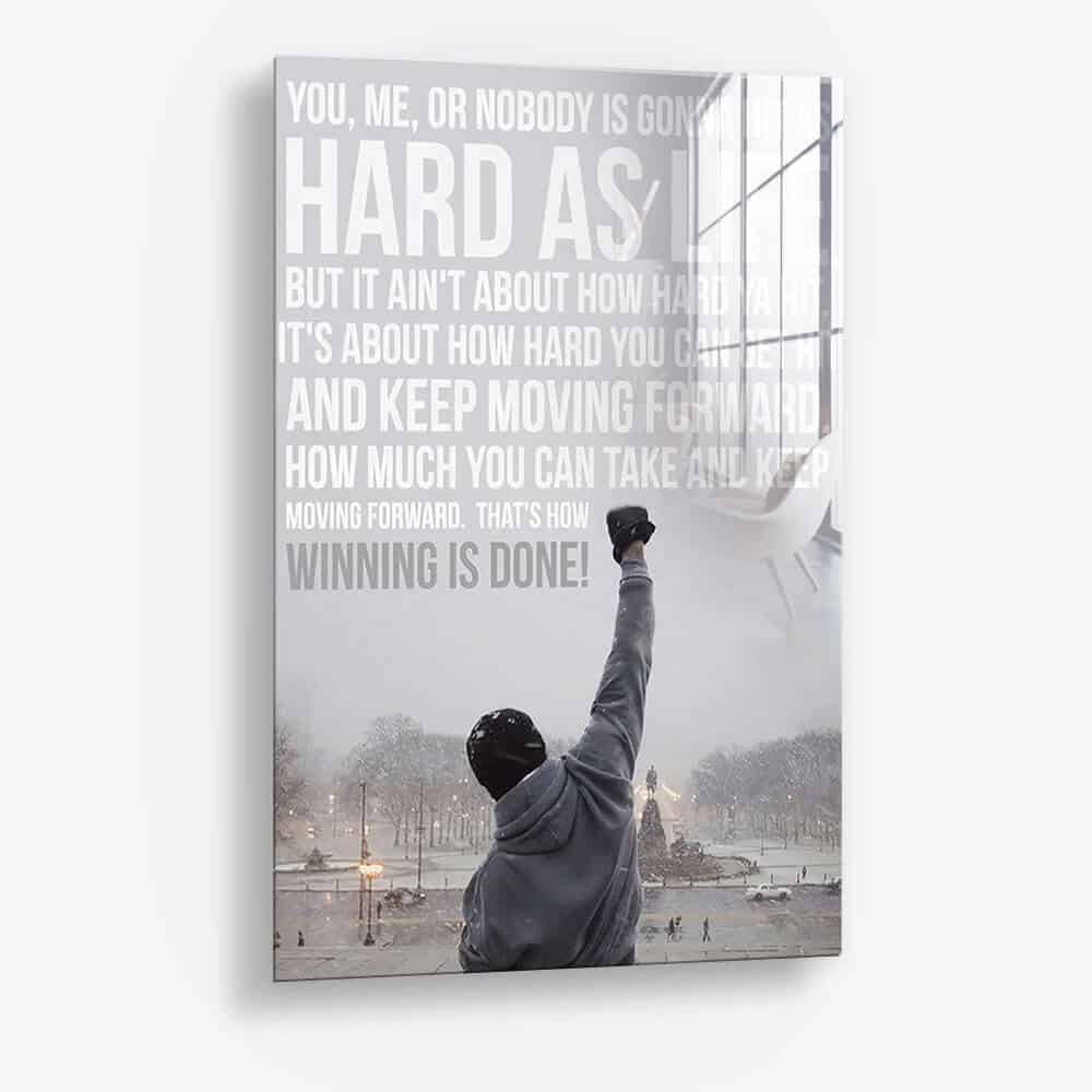 Rocky Balboa - Verre