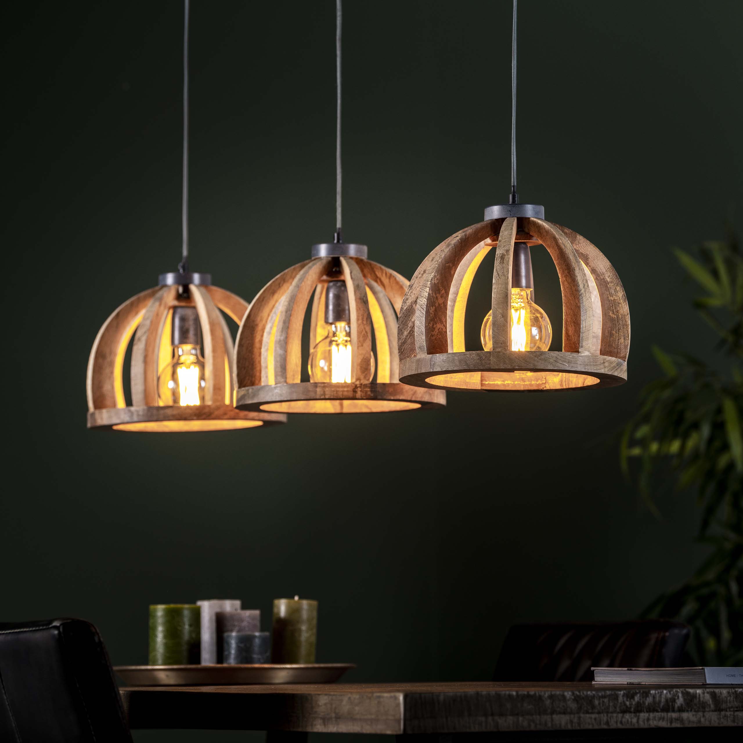 Lampe suspendue 3L Courbe