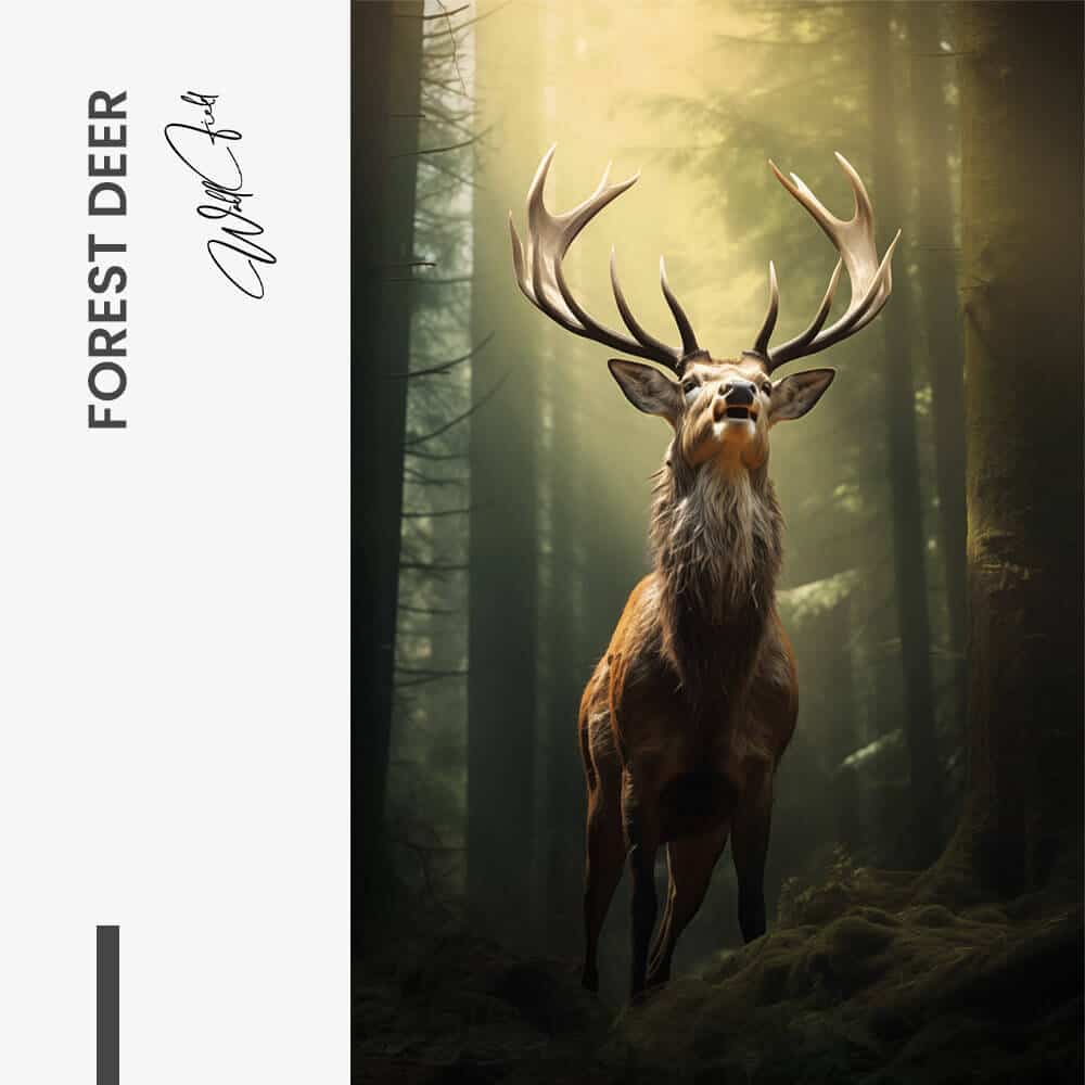Forest Deer – Verre