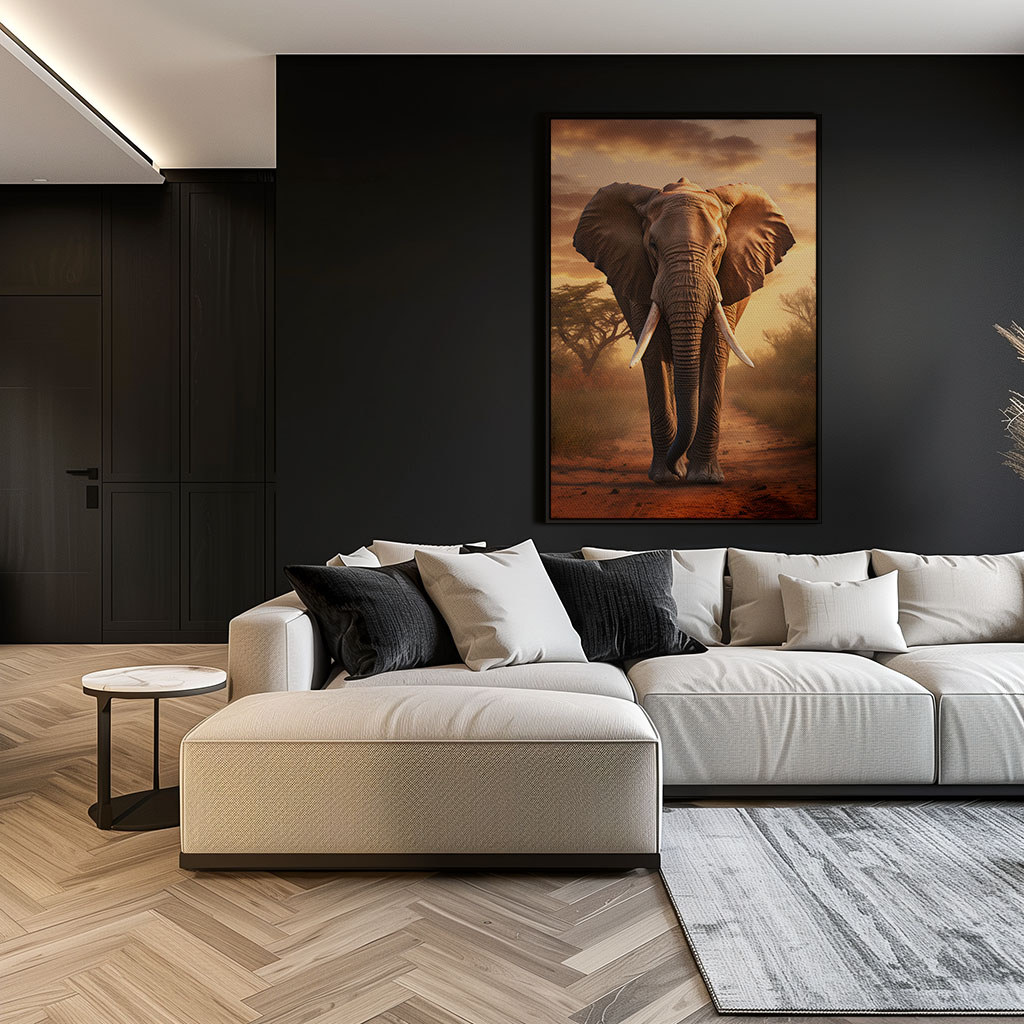 “Elephant On The Road”