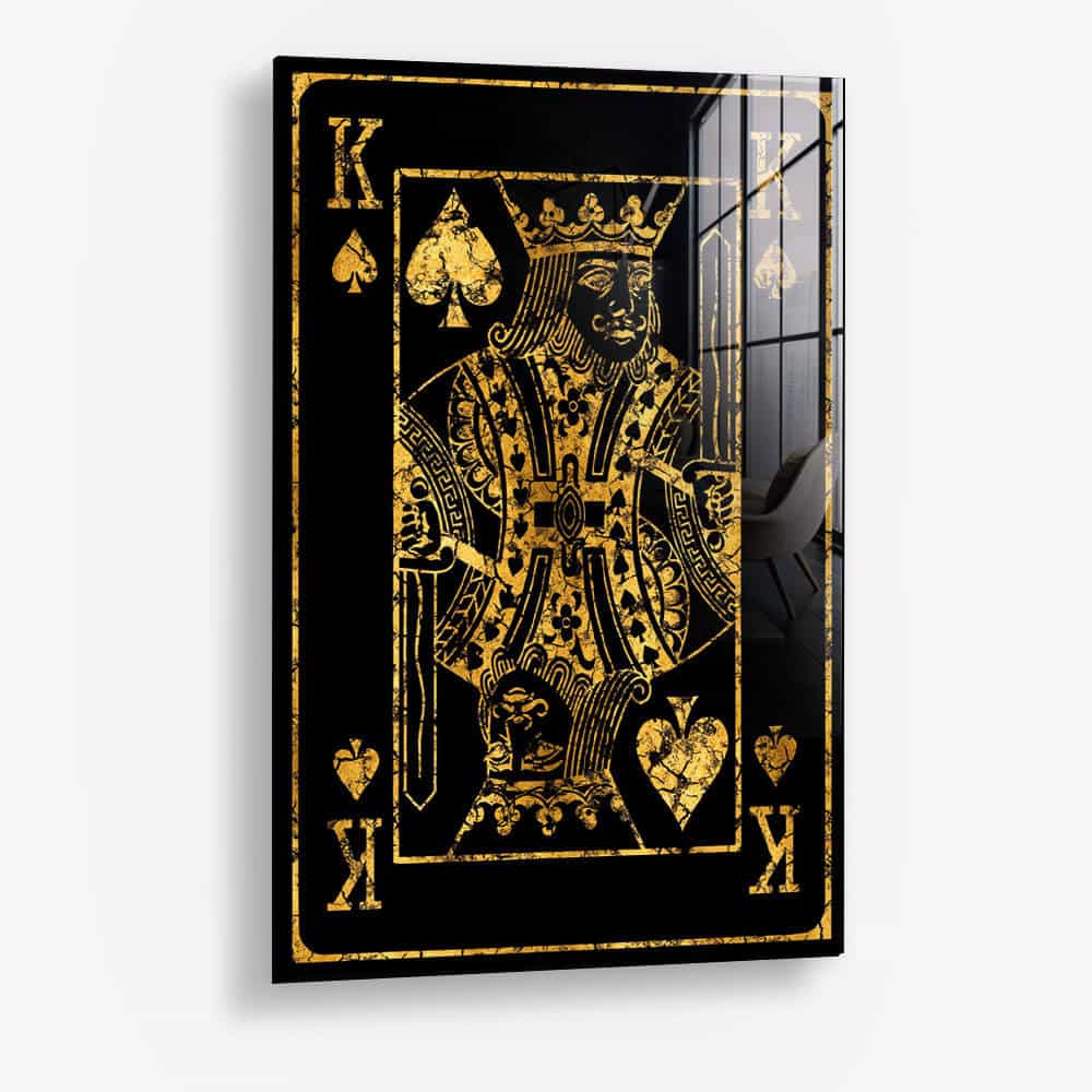 Golden Card K – Verre