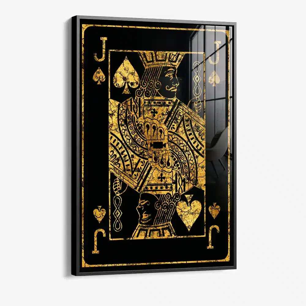 Golden Card J – Verre